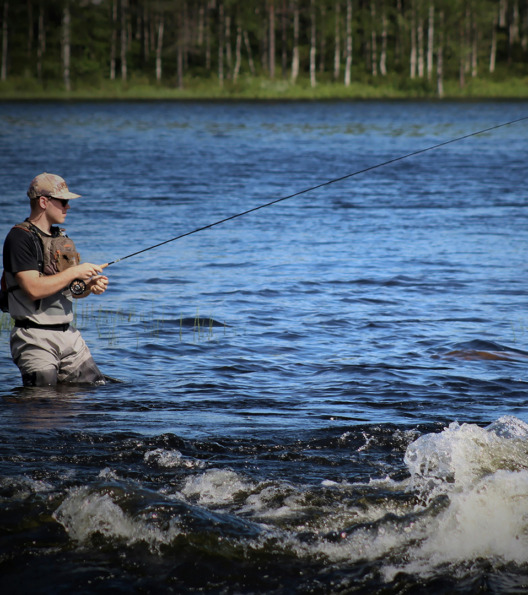 Kalastus Riihimäen Erämessuilla
